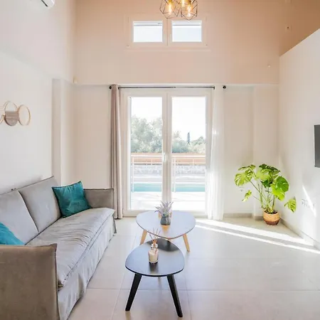 Elianthos Luxury Villas Tsoukaládhes Buitenkant foto